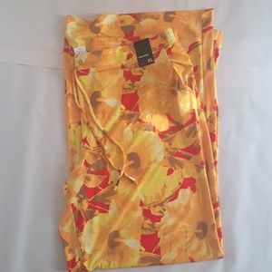 Palazzo Floral Pants - New York and Company